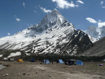 Shivling dal campo di Tapovan