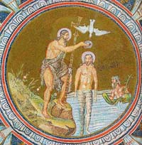 Ravenna, battesimo del Cristo
